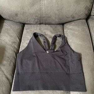 all in motion Black Ribbed Seamless Sports Bralette